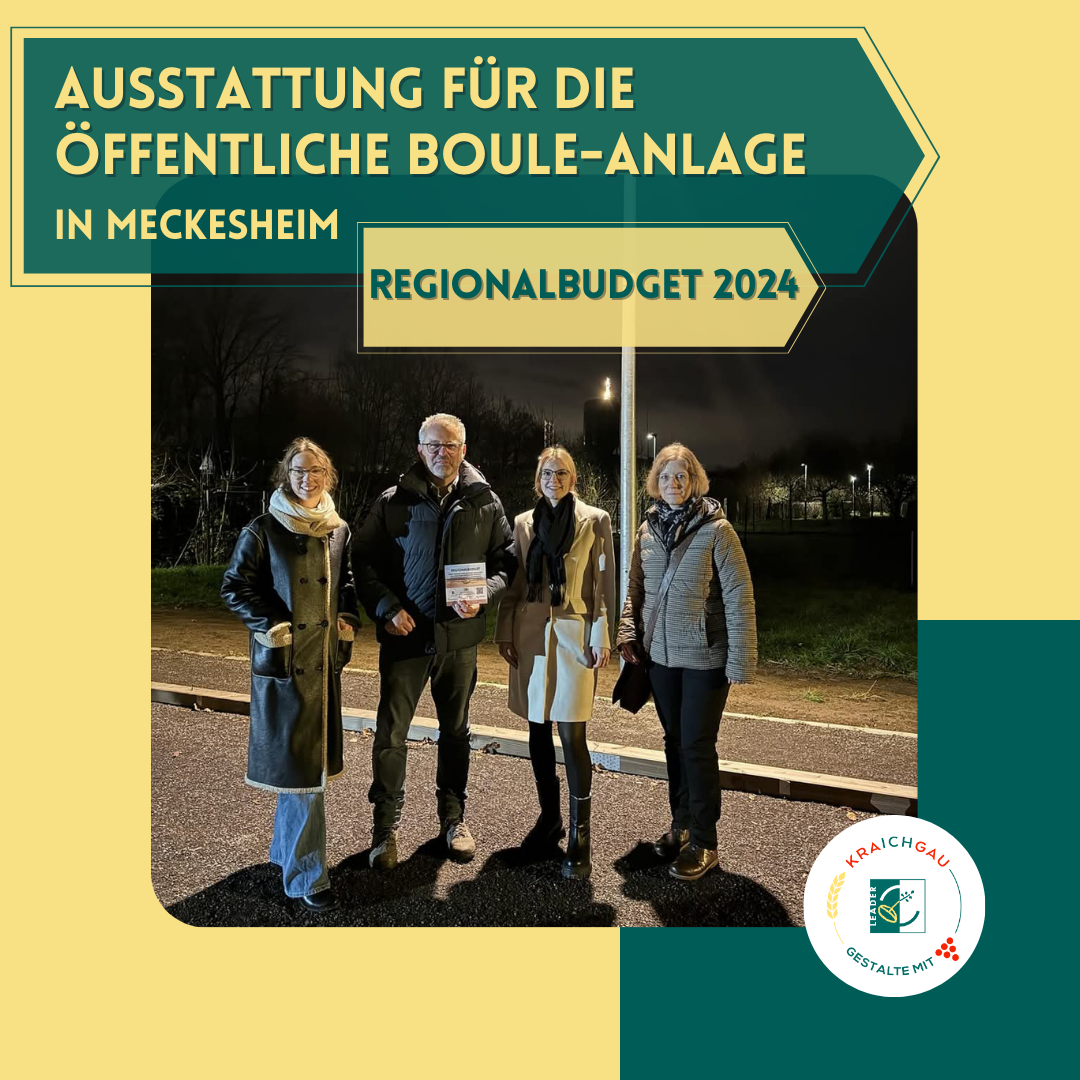 Mehr über den Artikel erfahren Rückblick auf die Einweihung der Boule-Anlage in Meckesheim