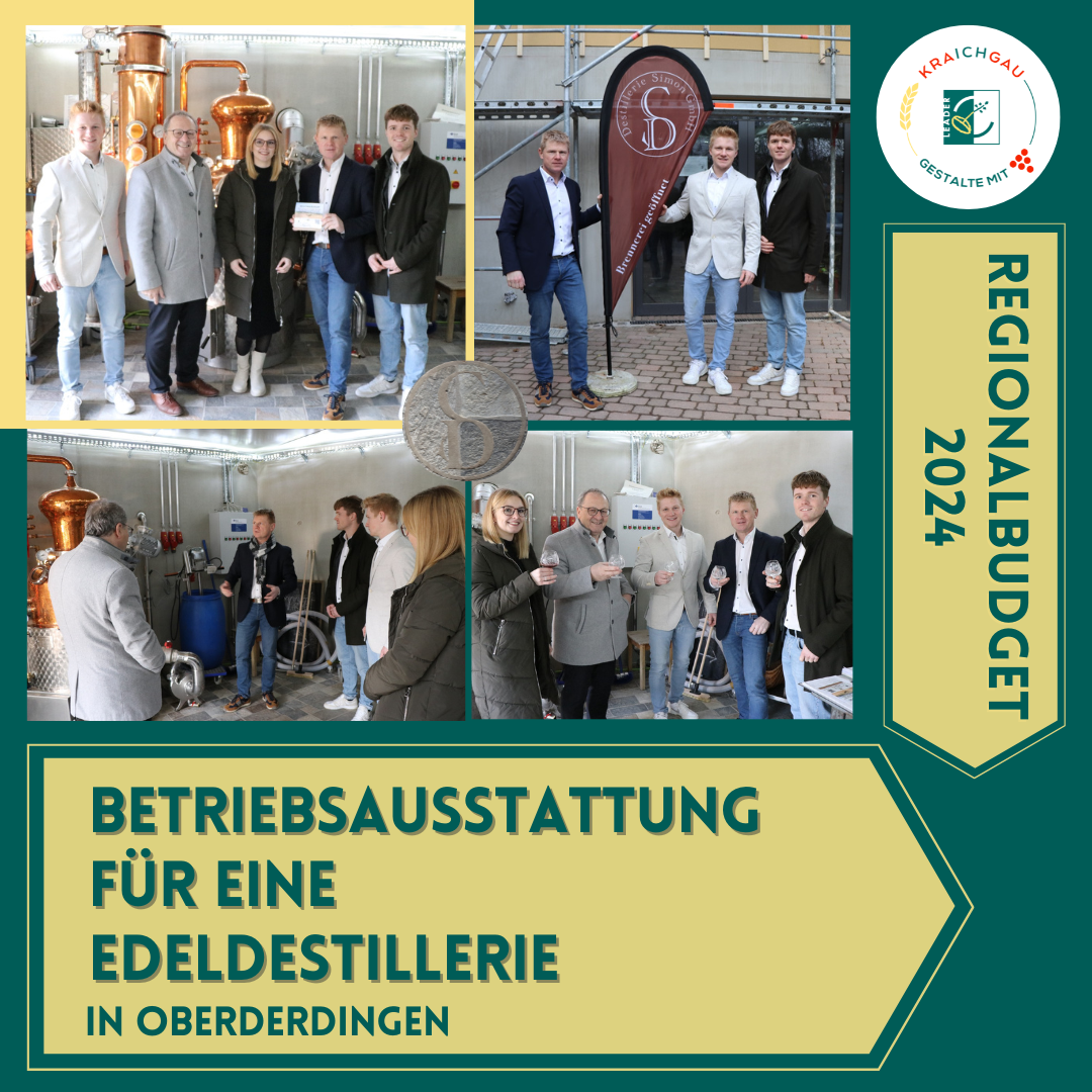 Mehr über den Artikel erfahren Besichtigung der Destillerie Simon GmbH in Oberderdingen