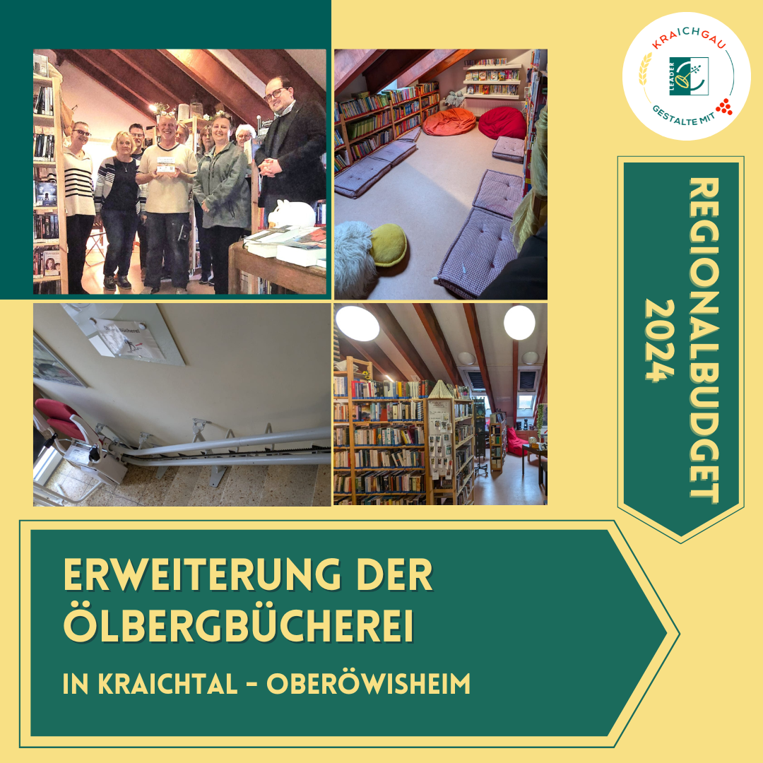 Mehr über den Artikel erfahren Besichtigung der Ölbergbücherei – Ein weiteres erfolgreiches Regionalbudget-Projekt 2024!