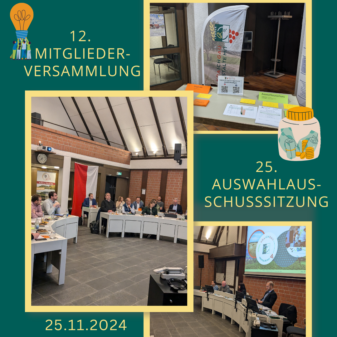 Mehr über den Artikel erfahren Auswahlausschusssitzung: Neue Projekte für die LEADER-Kulisse Kraichgau!
