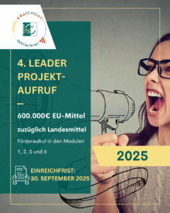 Mehr über den Artikel erfahren 4. Projektaufruf der LEADER-Kulisse Kraichgau gestartet – Jetzt Fördermittel für Projekte im ländlichen Raum sichern