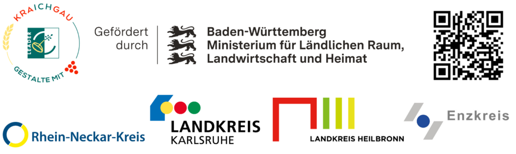KraICHgau – GESTALTE MIT! Logos der Landkreise und des MLR