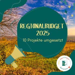 Mehr über den Artikel erfahren Regionalbudget 2025: Zehn Projekte mit spürbarem Mehrwert für die Region