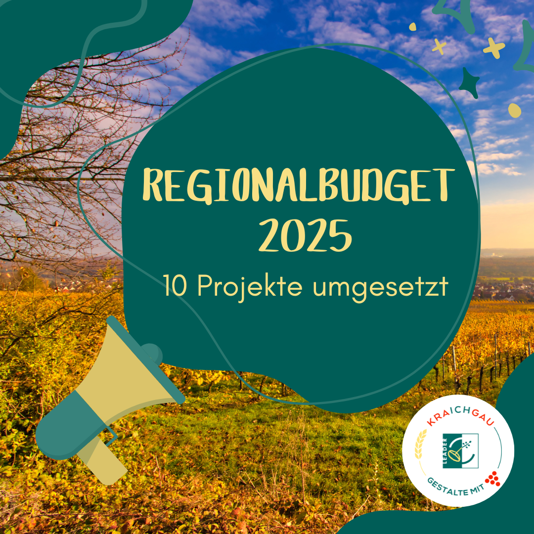 Du betrachtest gerade Regionalbudget 2025: Zehn Projekte mit spürbarem Mehrwert für die Region
