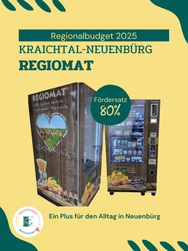 Kraichtal: Regiomat zur Nahversorgung - Regionalbudget Projekt 2025