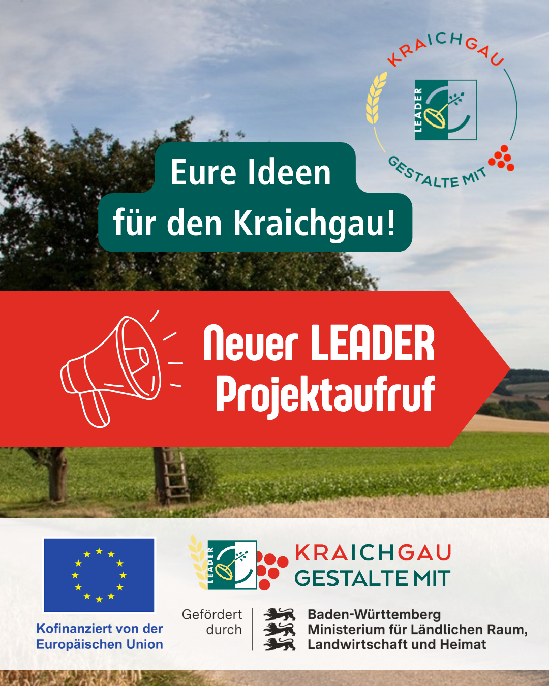 Du betrachtest gerade Sechster LEADER-Projektaufruf der LAG Kraichgau