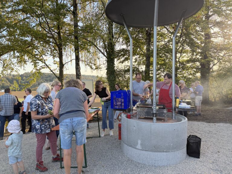 Neuer Grill- und Begegnungsplatz in Meckesheim-Mönchzell