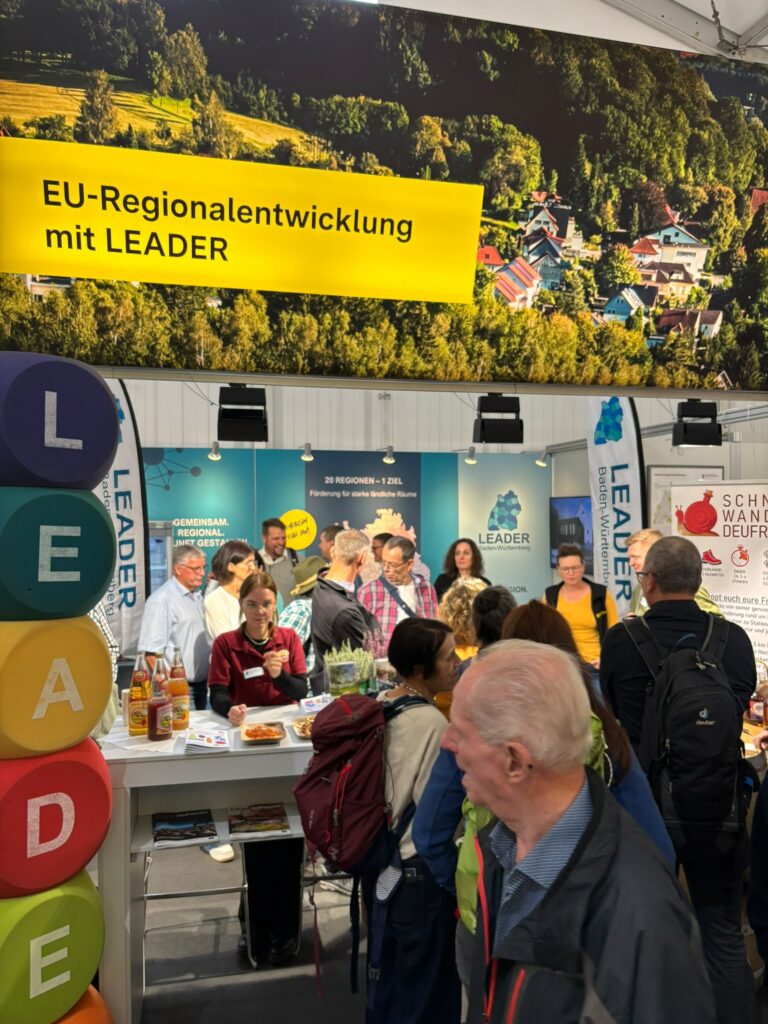 LEADER Kraichgau für LEADER Baden-Württemberg auf dem Landwirtschaftlichen Hauptfest 2026 in Stuttgart