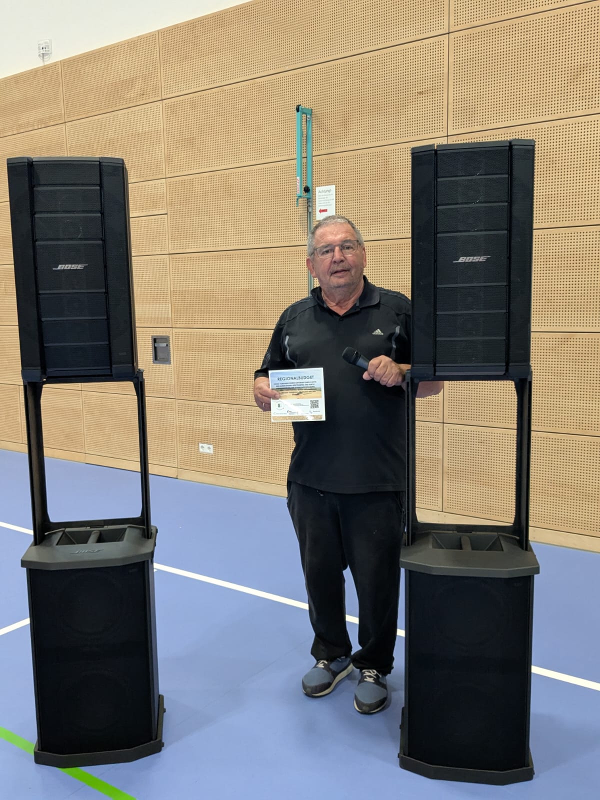 Du betrachtest gerade Neue Tontechnik für den TSV Angelbachtal: Regionalbudget stärkt das Vereinsleben